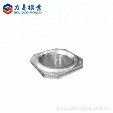 Inyección de molde de mesa redonda de plástico al aire libre